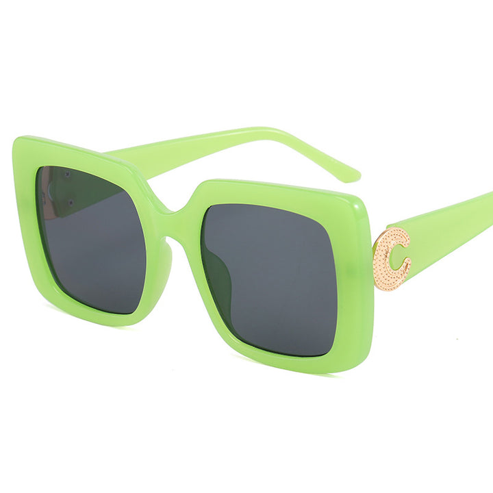 Women's fashionable sunglasses in modern square design Stornfield