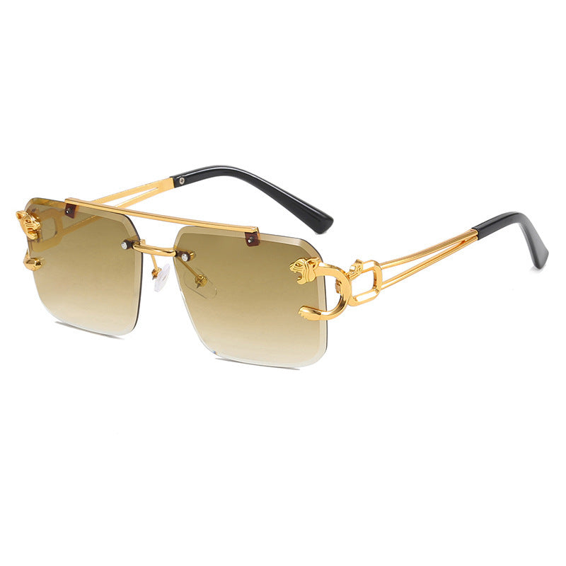 Women's square sunglasses with elegant decorative details Stornfield