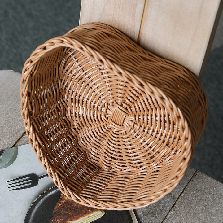 Heart-Shaped Woven Storage Basket Stornfield