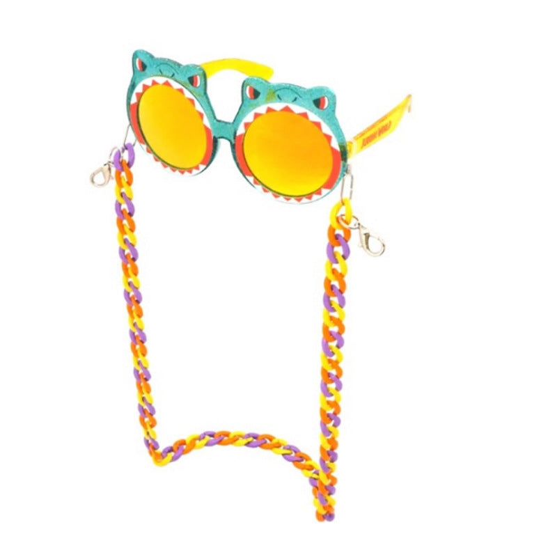 Bold Color Block Eyewear Chain Stornfield