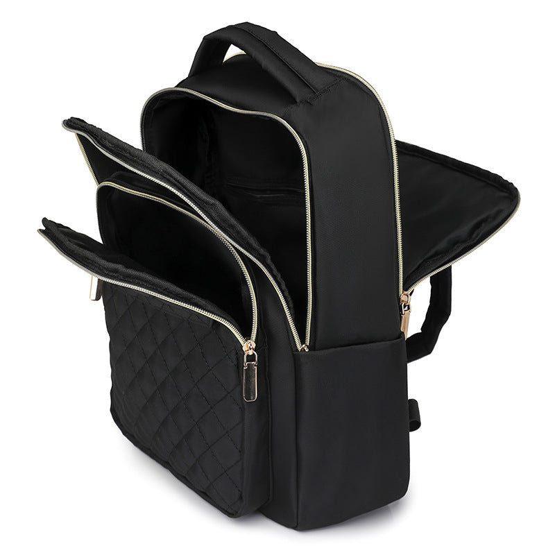 Elegant Quilted Backpack Stornfield
