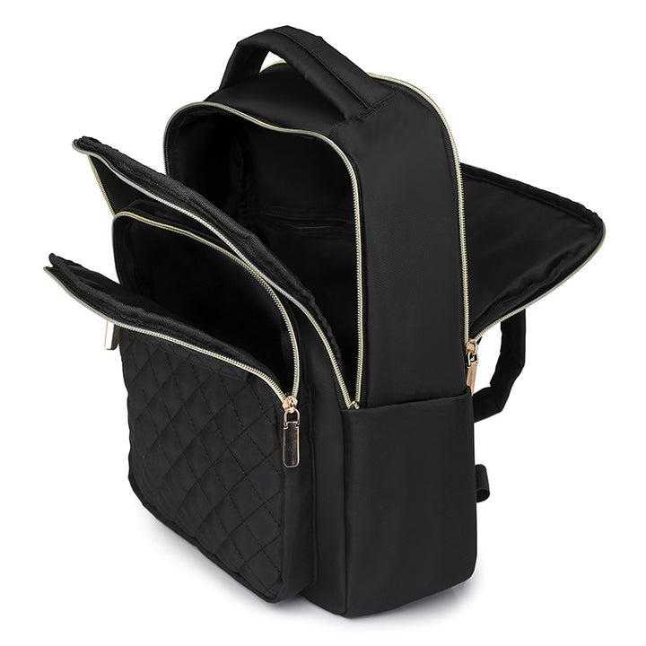 Elegant Quilted Backpack Stornfield
