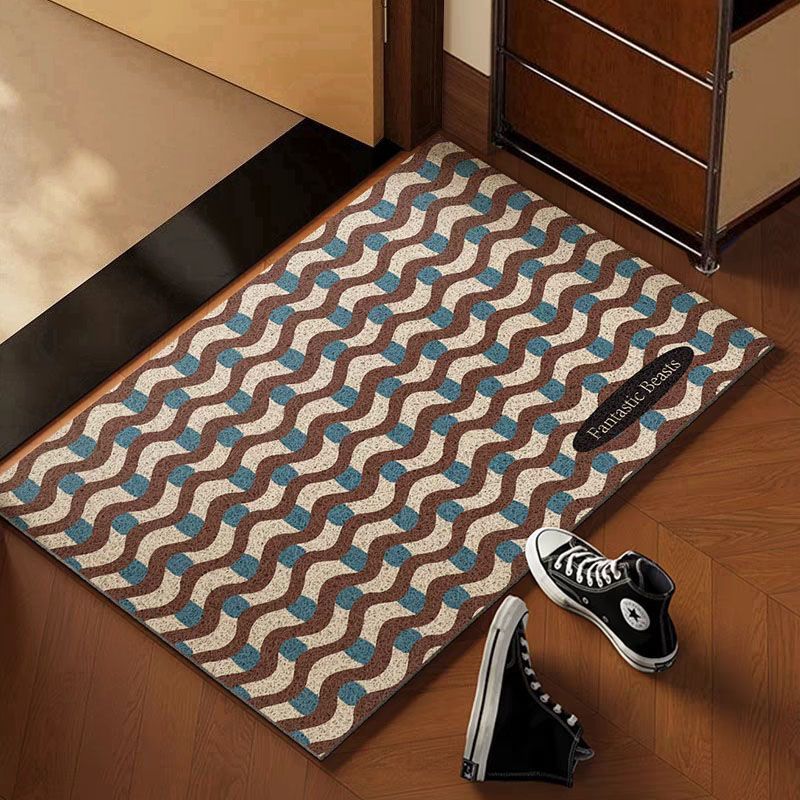 Decorative Striped Entrance Mat