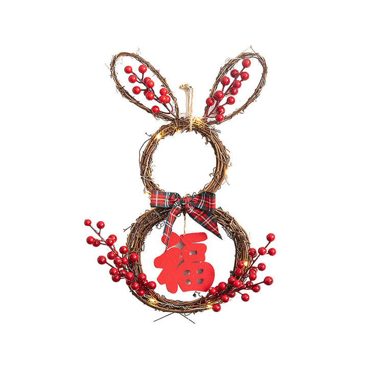 Decorative door wreath Stornfield