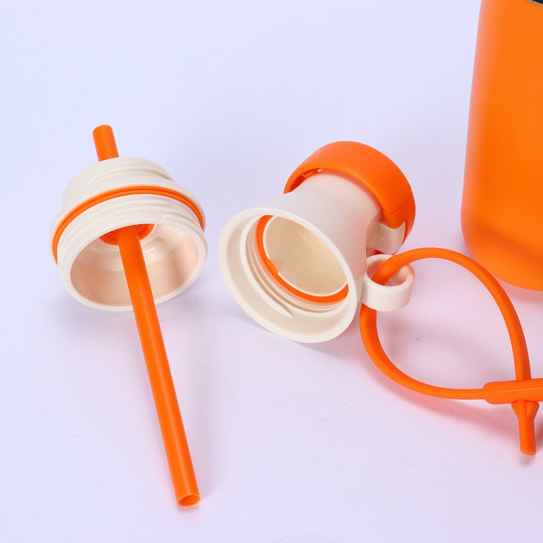 Women insulated water bottle with practical carrying strap Stornfield