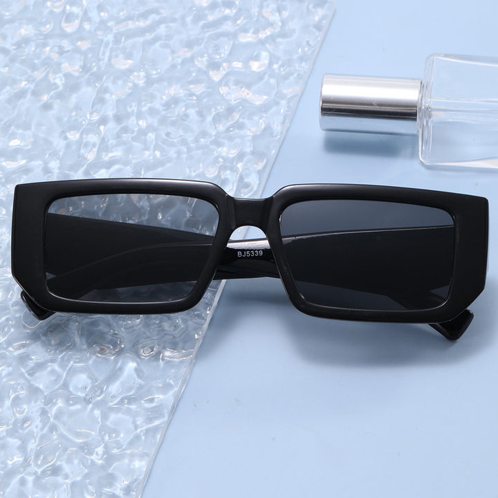 Women's Fashion Rectangular Sunglasses with Fancy Frame Stornfield