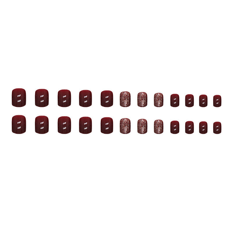 Glamorous Glitter Press-On Nail Set Stornfield