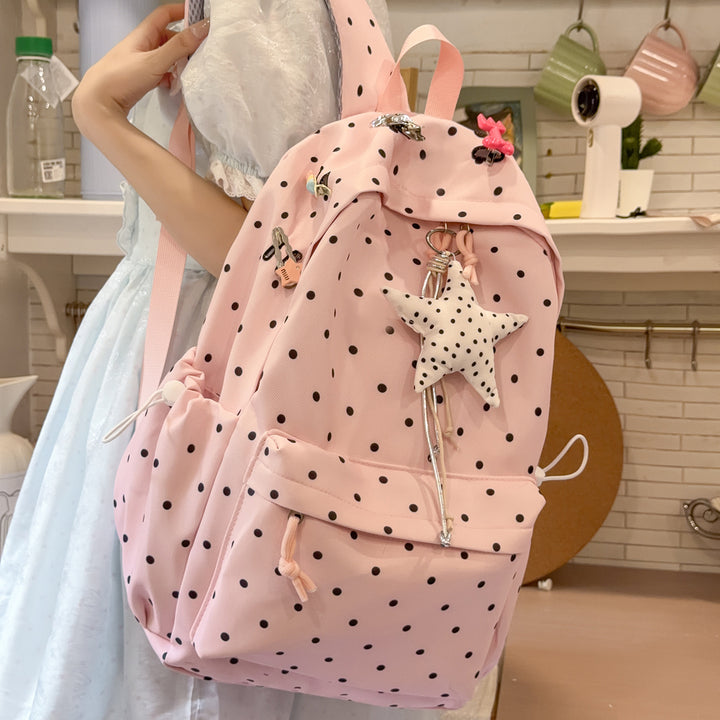 Polka Dot Lightweight Backpack Stornfield