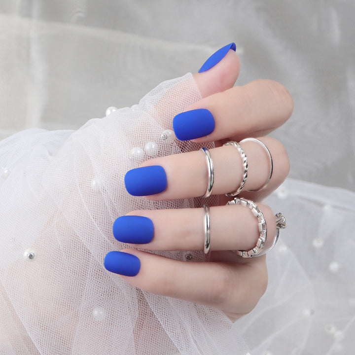Matte Press-On Nail Set Stornfield