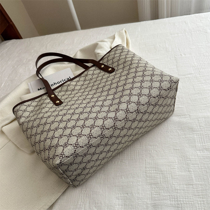 Stylish Patterned Tote Bag