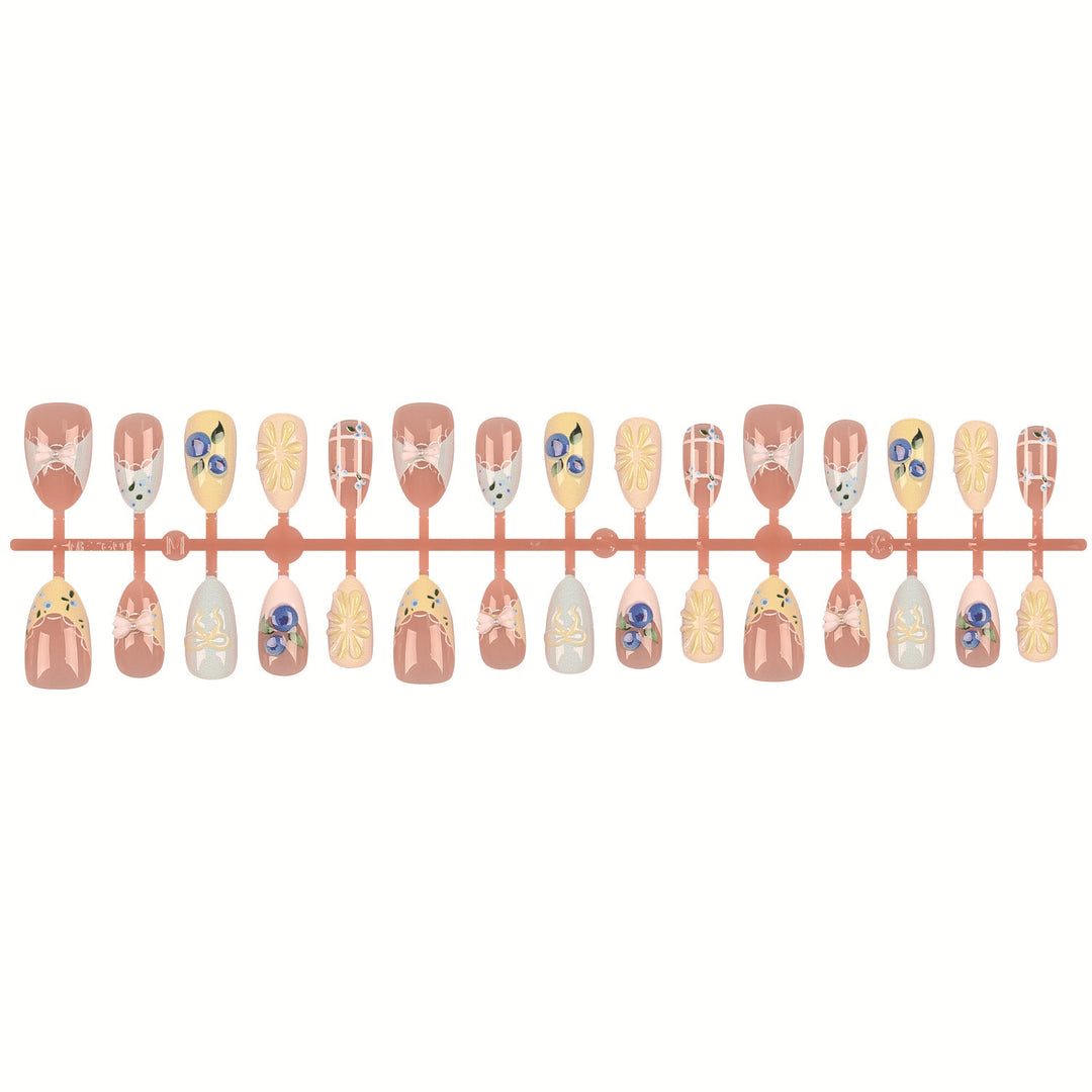 Artistic Press-On Nail Art Collection