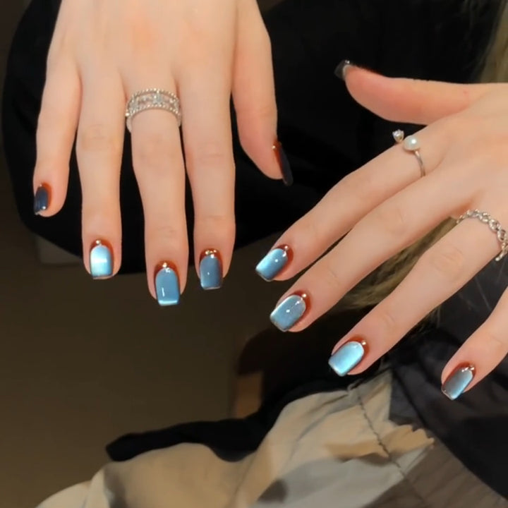 Creative Nail Tips with Shine Effects Stornfield