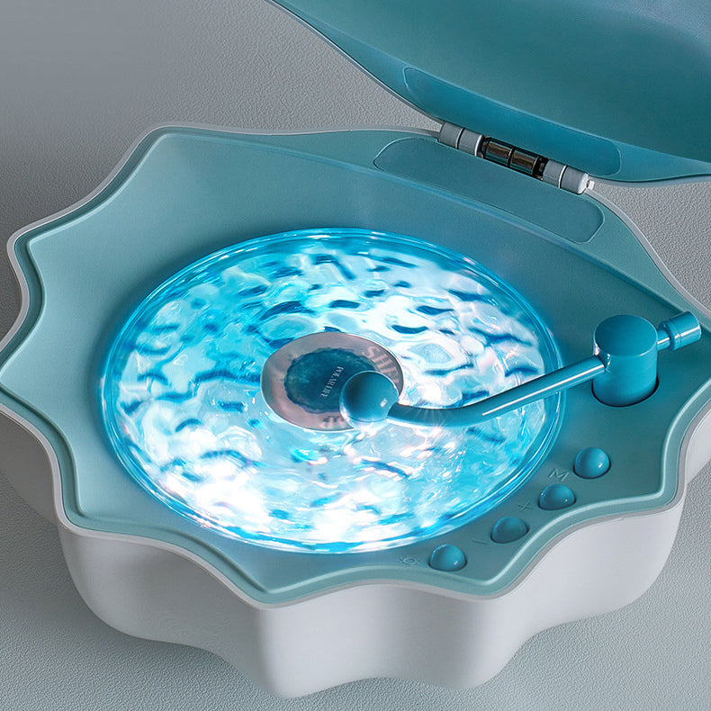 Stornfield | Seashell Lamp Retro Platinum Bluetooth LED Nightlight - Perfect Gift for Kids and Girls