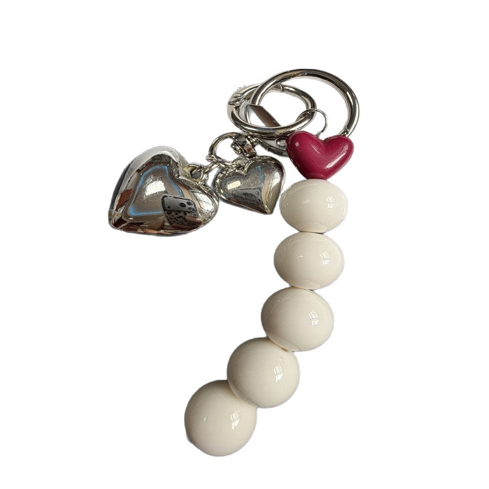Decorative Heart-Themed Keychain Stornfield