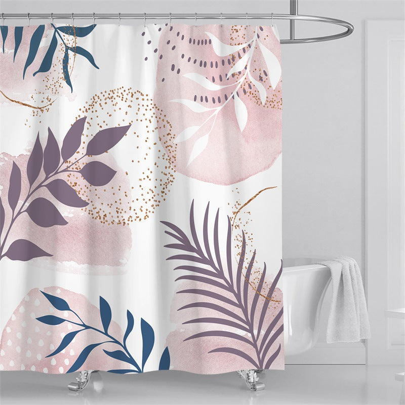 Floral Pattern Shower Curtain Stornfield