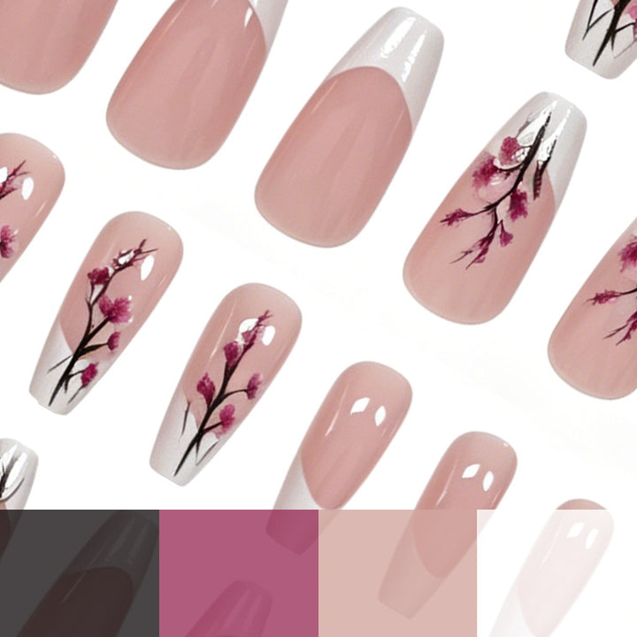 Floral Art Acrylic Nail Enhancements Stornfield 1789915863