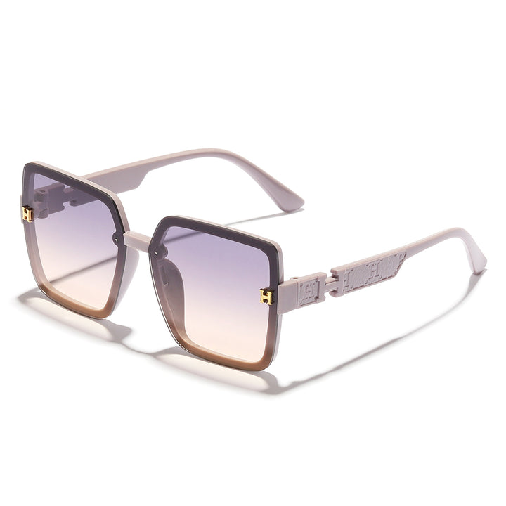 Women's oversized fashionable sunglasses with elegant gradient Stornfield
