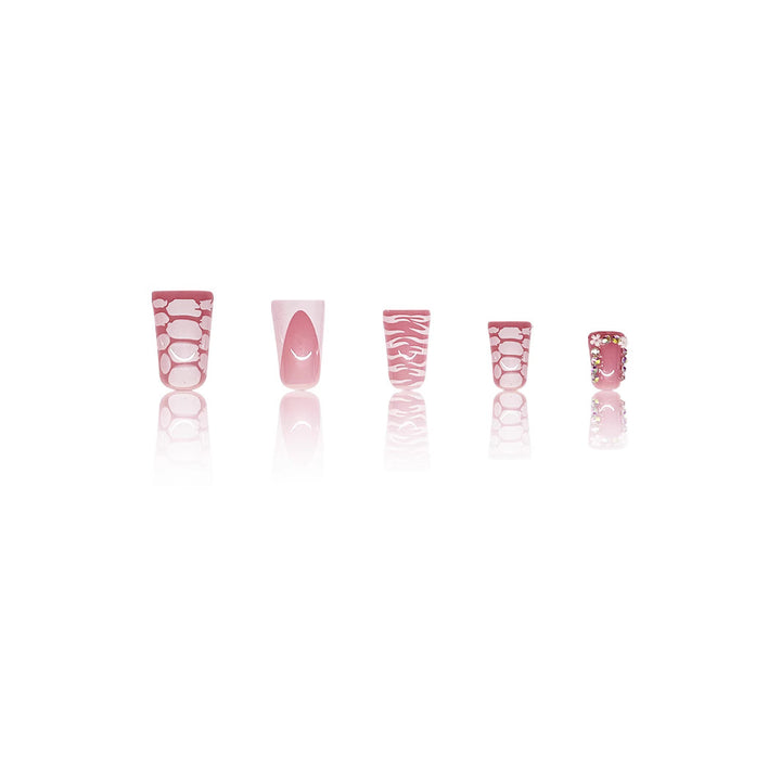 Creative Abstract Nail Design Extensions Stornfield