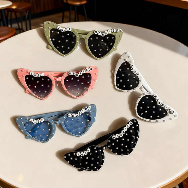Novelty Heart-Shaped Sunglasses Stornfield