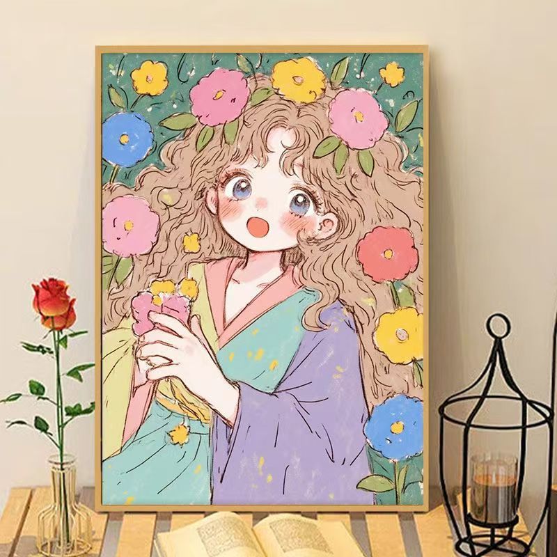 Whimsical Anime Art Print Stornfield