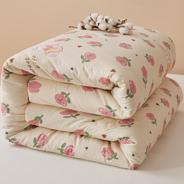 Women's cozy blanket with lovely bear pattern Stornfield