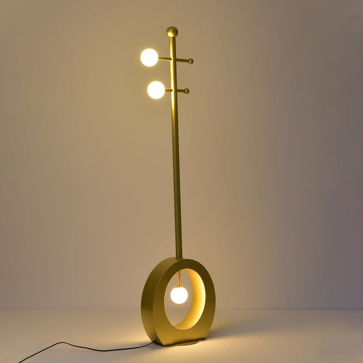 Contemporary Circle Floor Lamp