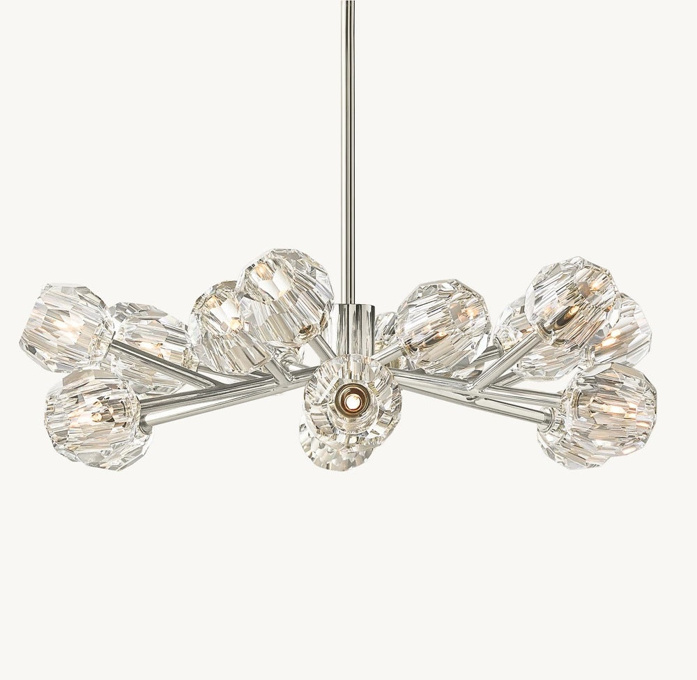Modern Floral Chandelier