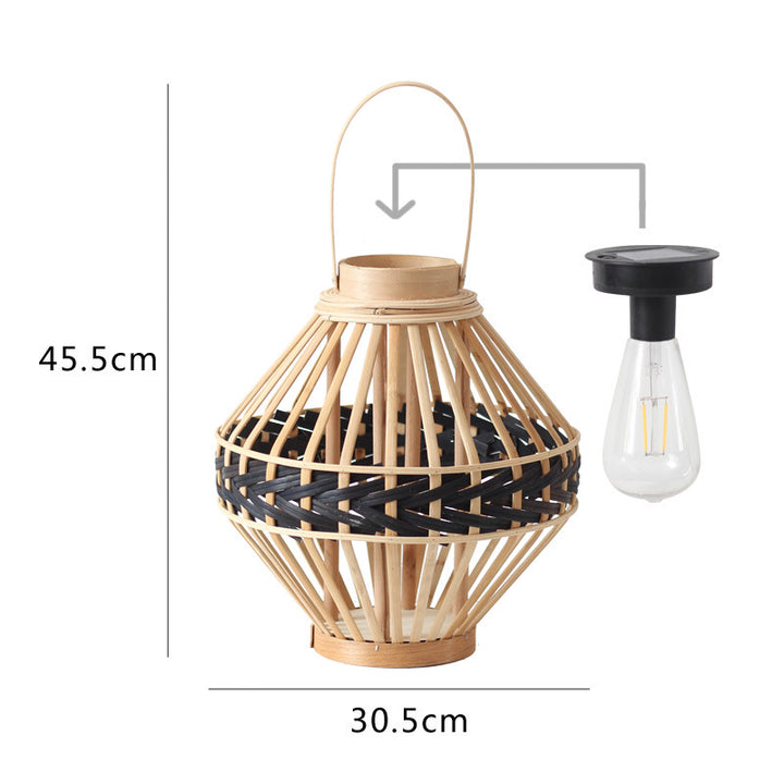 Decorative Rattan Lantern Stornfield