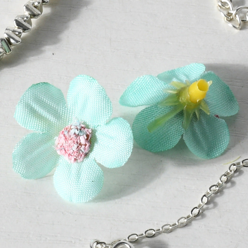 Glittery Floral Hair Accessories