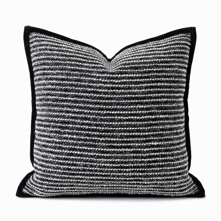 Decorative artificial leather pillow