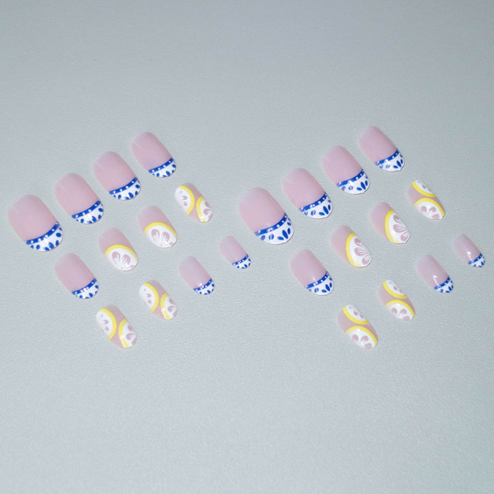 Citrus-Inspired Nail Art Kit