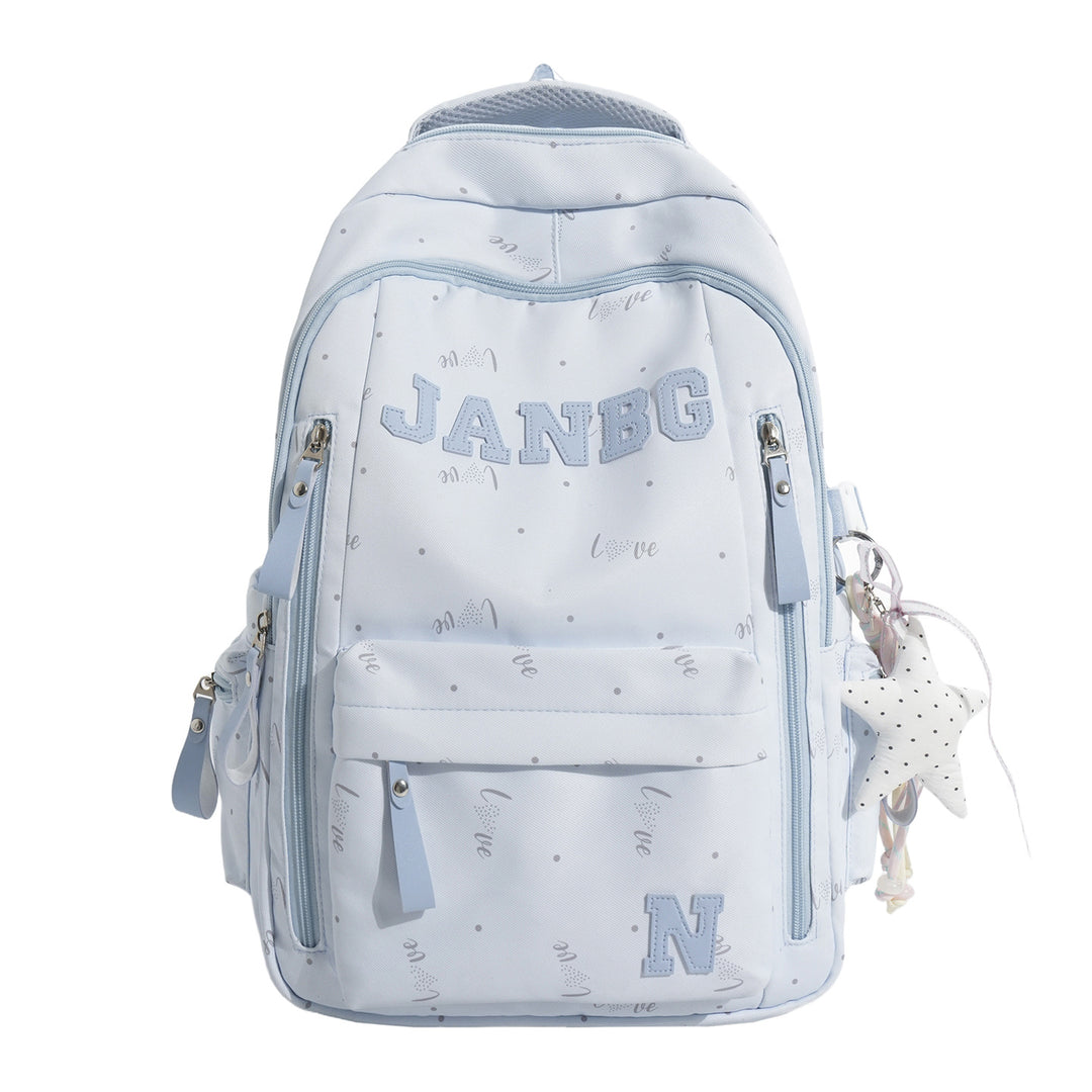 Stylish Non-Transparent Fabric Backpack Stornfield