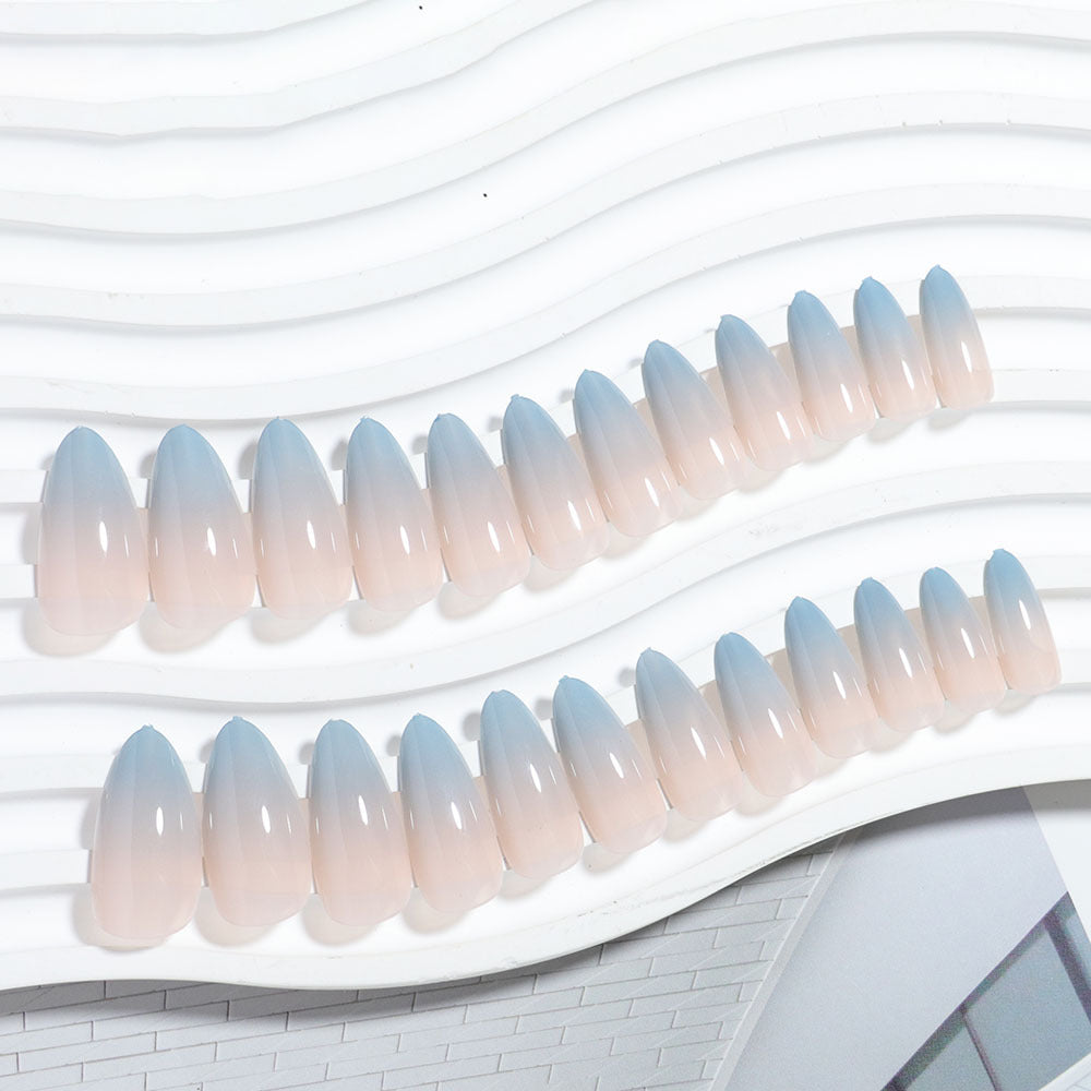 Ombre Stiletto Press-On Nails Stornfield