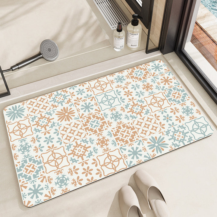 Stylish Abstract Bath Mat Stornfield
