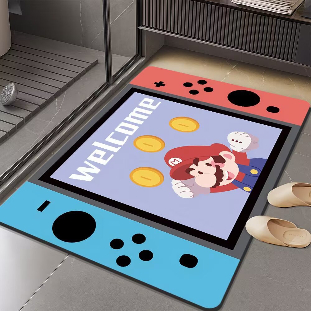 Gaming-Themed Bath Mat Stornfield