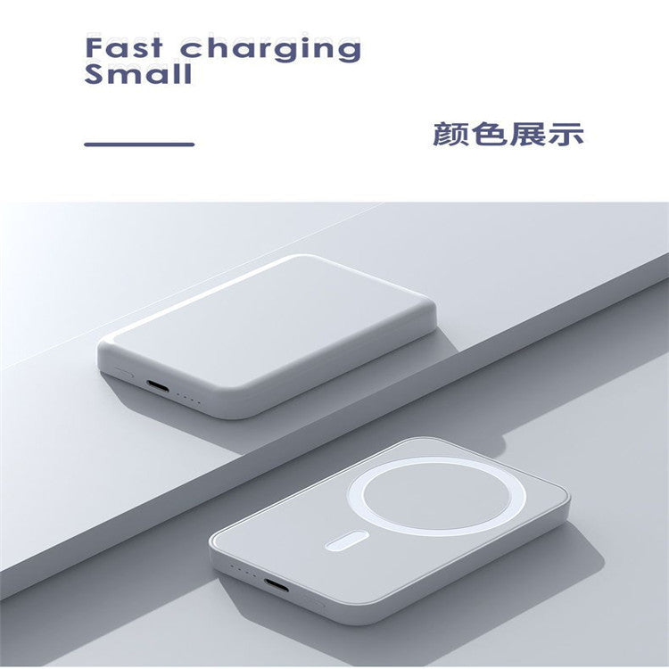 Portable power bank with wireless fast charging function and innovative design Stornfield