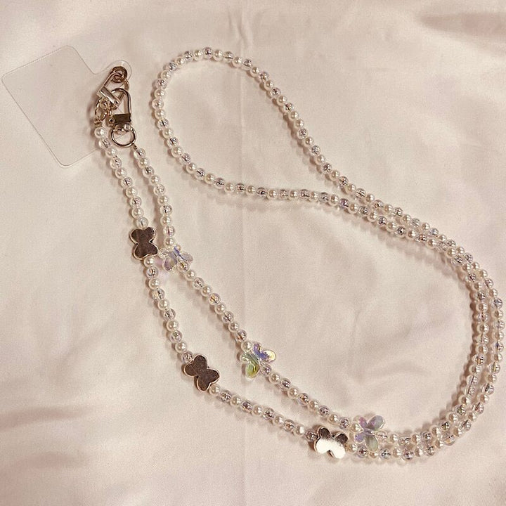 Elegant Beaded Charm Eyewear Holder Stornfield