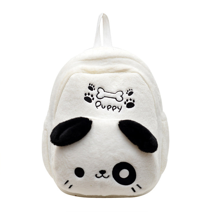 Plush Backpack in Cute Dog Design Stornfield