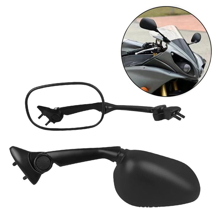 Motorcycle rearview mirror with adjustable arm and modern design Stornfield