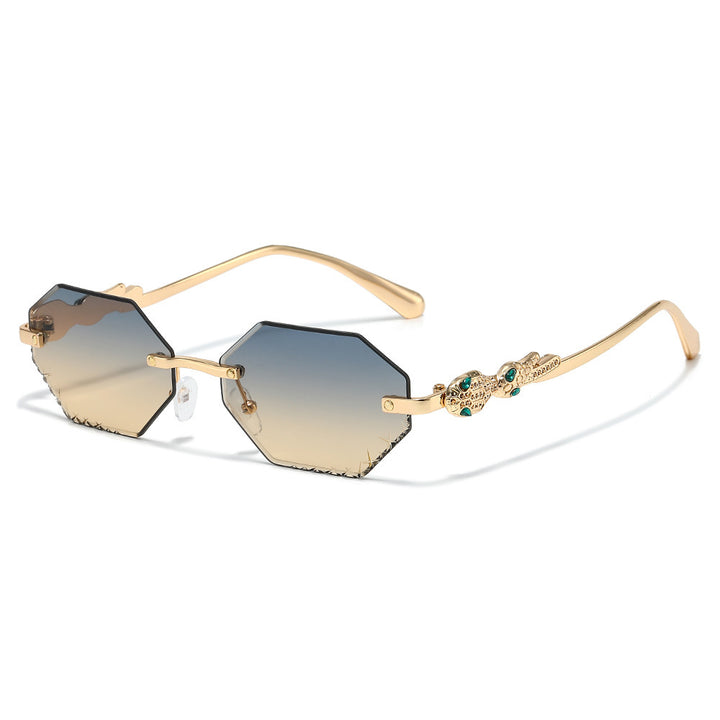 Fashion-Forward Statement Hexagonal Sunglasses Stornfield