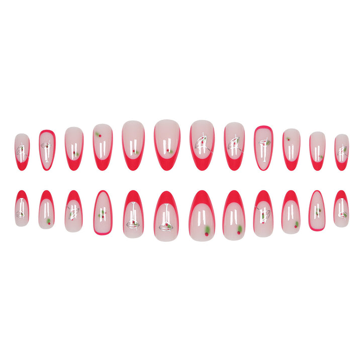Holiday-Themed Press-On Nail Art Stornfield