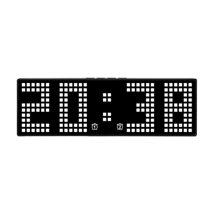 Digital LED alarm clock with color change Stornfield