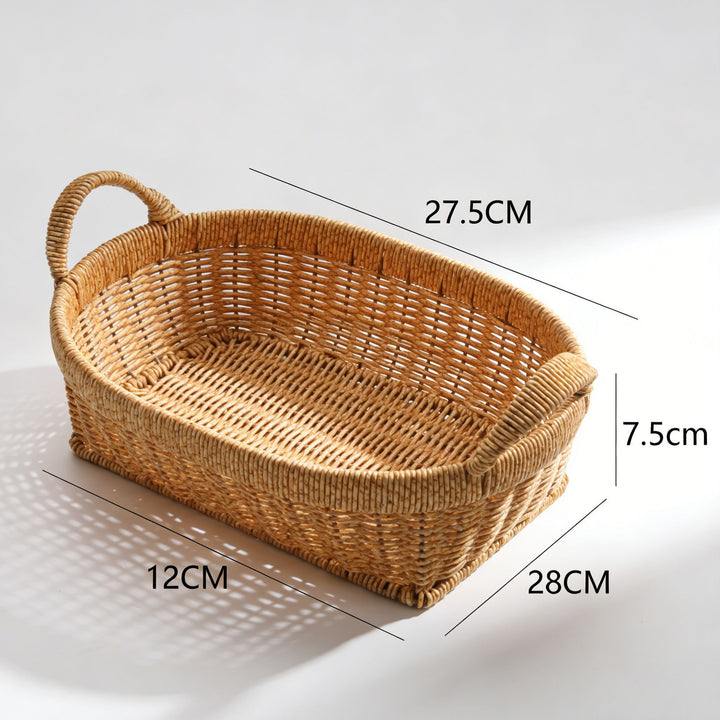 Women's decorative rattan basket Stornfield