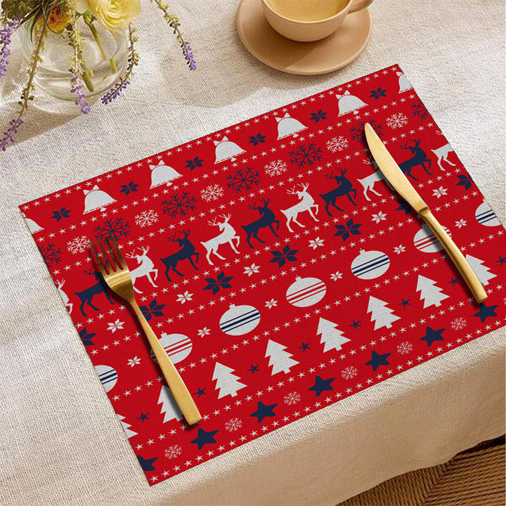 Festive Christmas Themed Table Mat