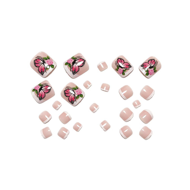 Nail art in creative butterfly design Stornfield
