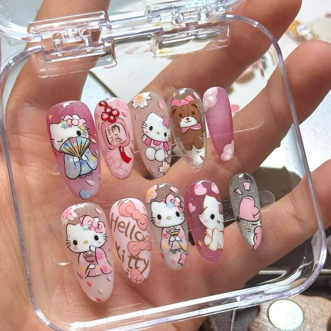 Glamorous Gel Nail Art Extensions Stornfield