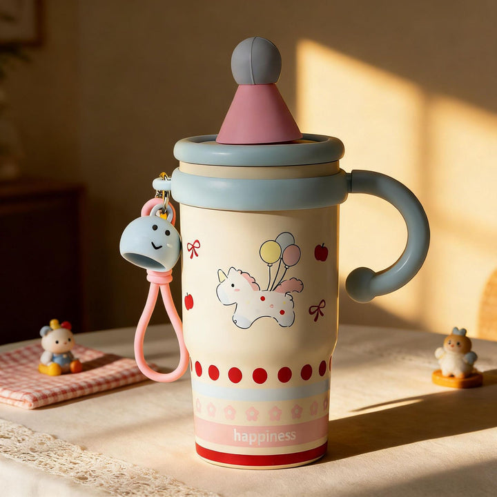 Ladies colorful and creative drinking cups with lid Stornfield