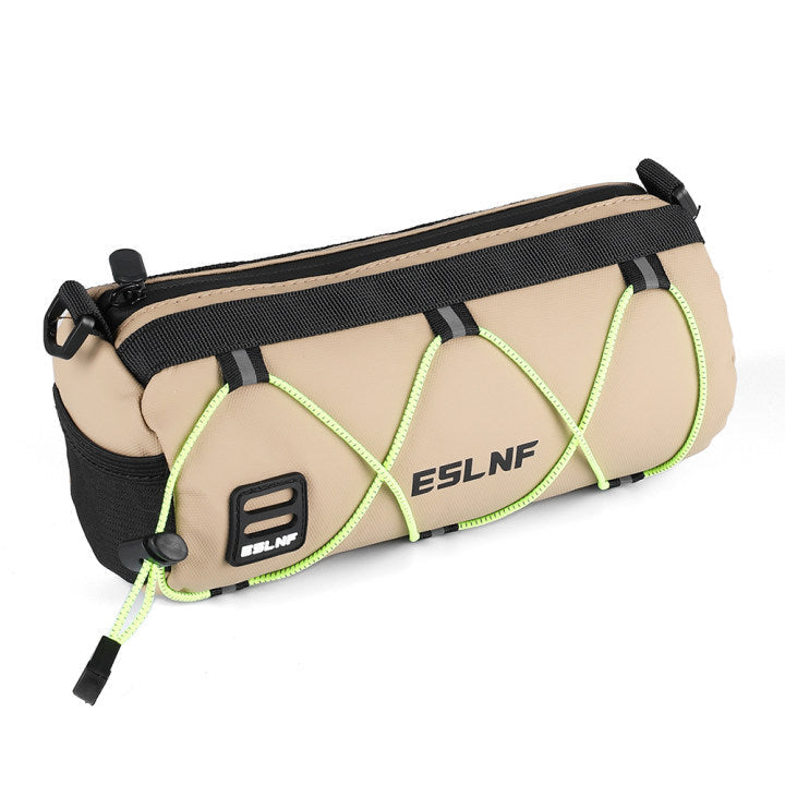 handlebar storage bag with elastic bungee organizer and water-resistant durable fabric Stornfield