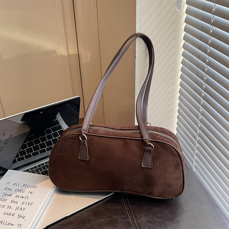 WoChic Faux Suede Handheld Bag Stornfield
