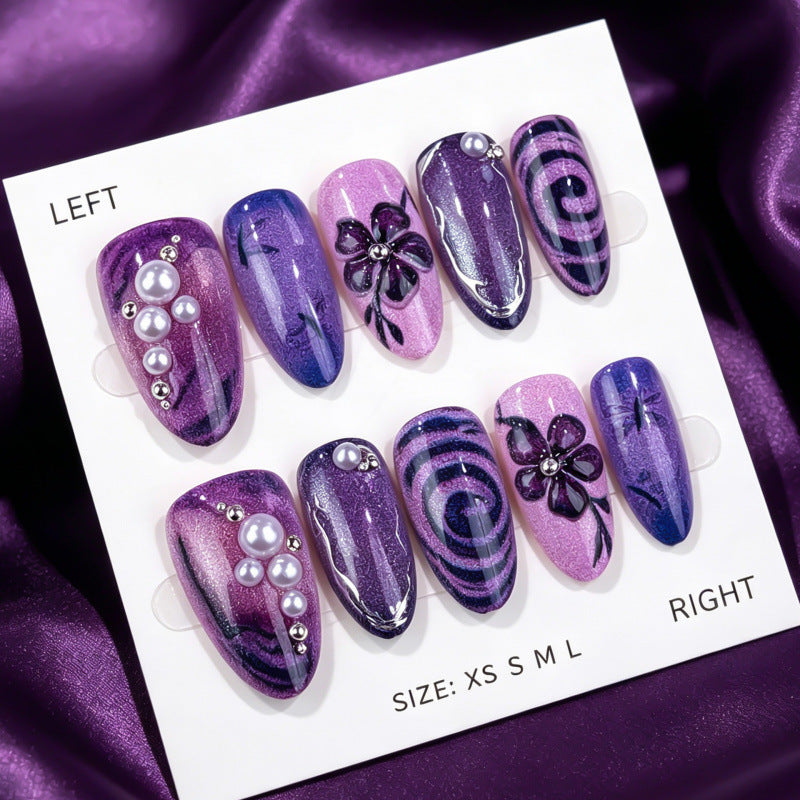 Artistic Designer Press-On Nails